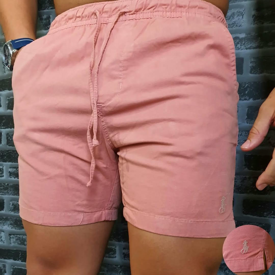 Kit 5 Shorts Linho RL - Cores Mistas + Brinde Exclusivo| ÚLTIMAS UNIDADES